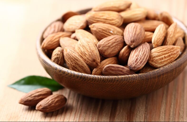 Eating almonds increases a man's sexual desire