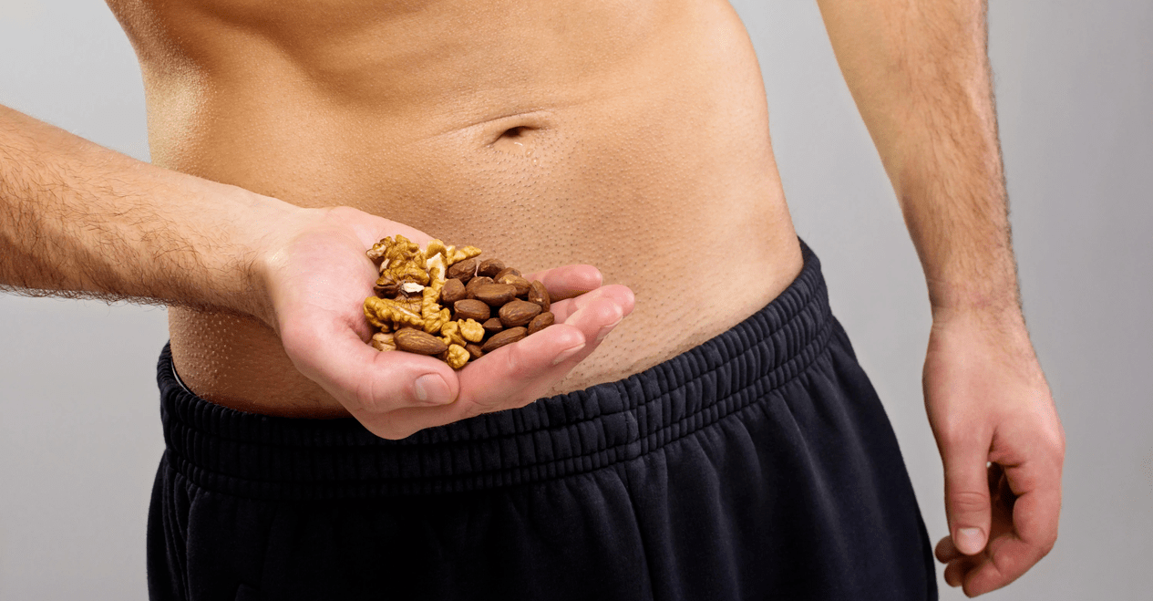 Eating nuts increases your potency