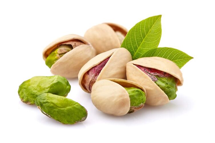 Pistachio increases a man's sexual desire and the brightness of orgasm
