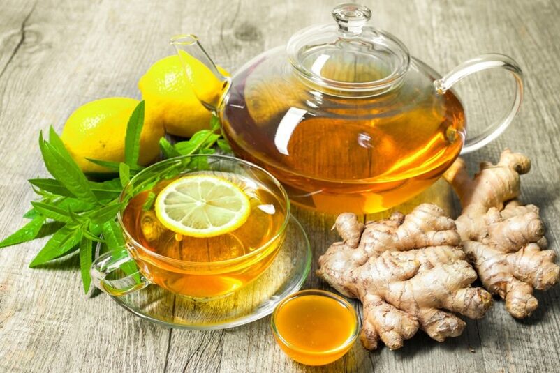 Lemon and ginger tea helps regulate male metabolism